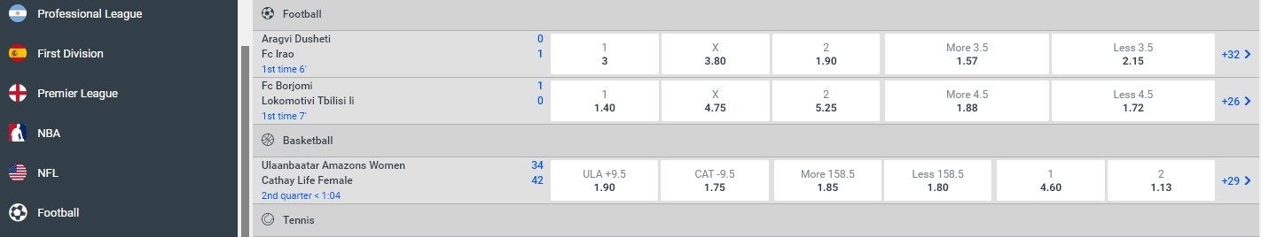 codere sports